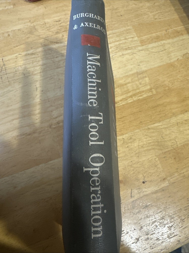 Machine Tool Operation Manual