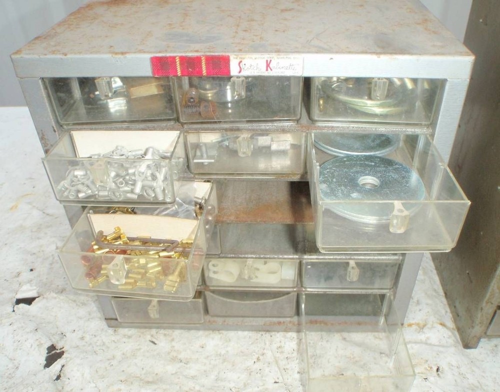 2 Storage Organizers Cabinets w Some Hardware