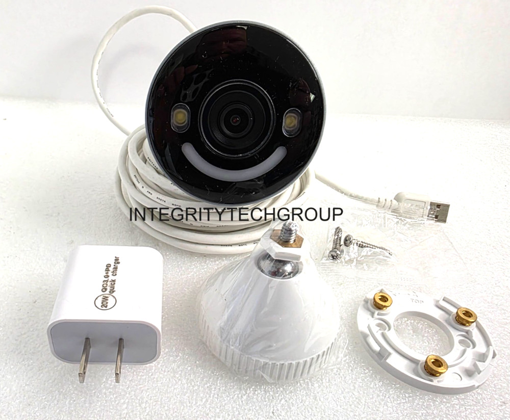 Lorex 4K Spotlight Wi-Fi 6 Security Camera W/ Smart Security Lighting W881AA