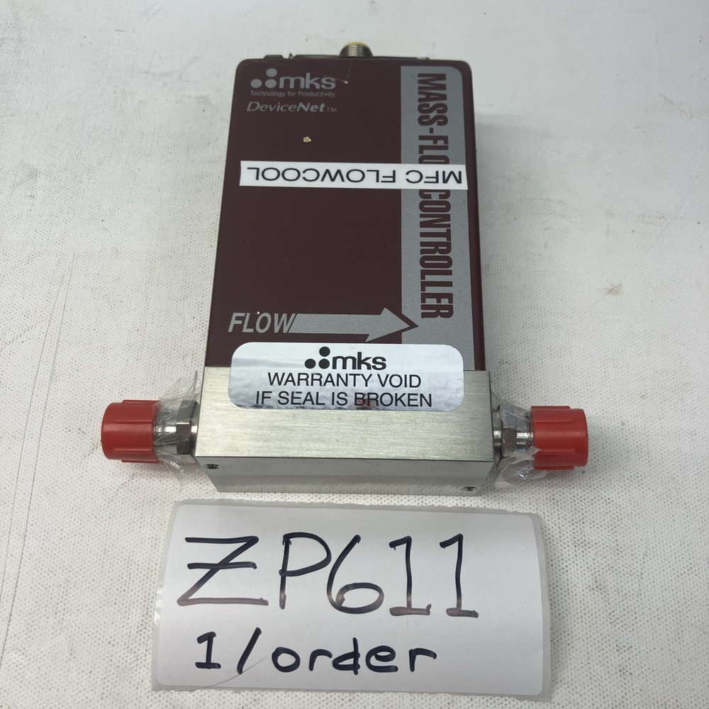mks DeviceNet Model 1179A-15344 mass flow controller (MFC) USED