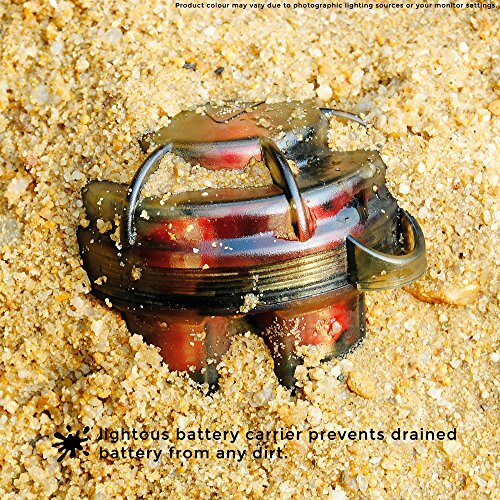 BATTERY CARRIER REPLACEMENT CARRIER STORAGE CASE FITS 7 18650 LITHIUM ION WRIST