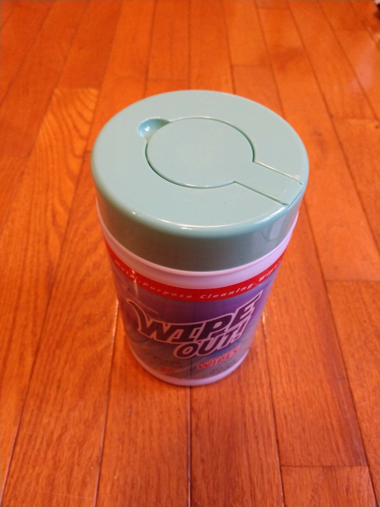 New, Sealed - Wipe Out! Wipes, 80 count, fresh scent
