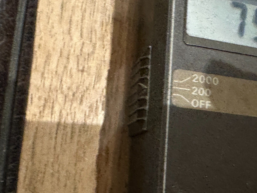 Omega 873F Digital Thermometer w/RTD Probe, Case