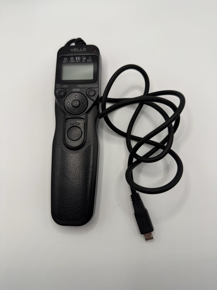 VELLO Shutterboss Version II Remote Switch w/Digital Timer RC-C211 for Fuji