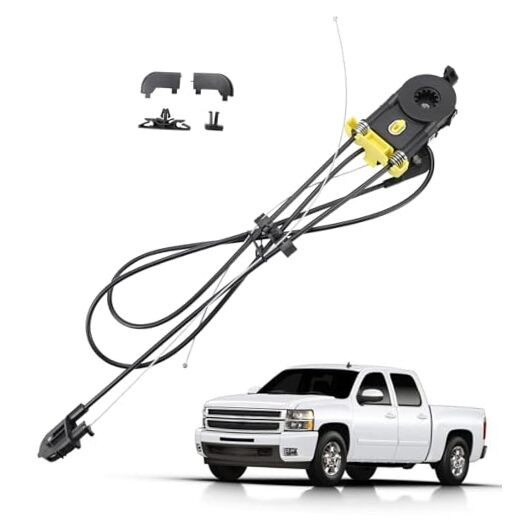 25980205 Rear Power Sliding Window Regulator Without Motor Compatible with GMC