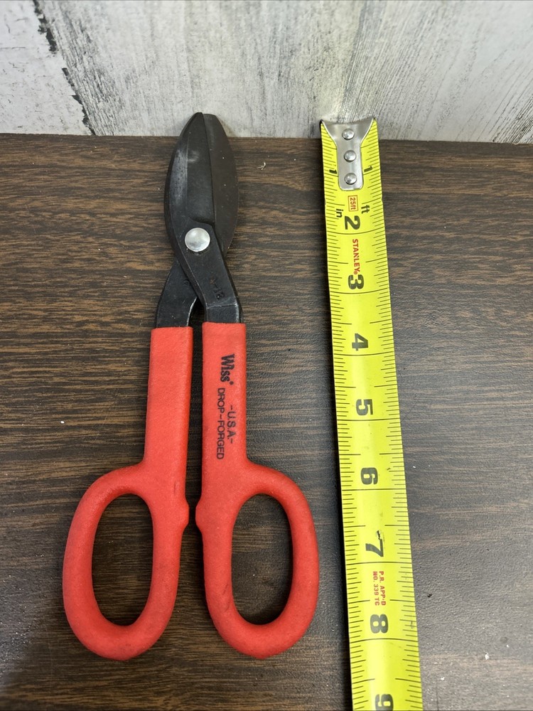 Wiss A-12 Snips 8” - USA - Metal Shears