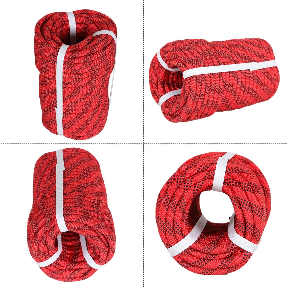 3/8" × 100' High Strength 3520Lbs Strong Pulling Rope Braided Polyester Rope