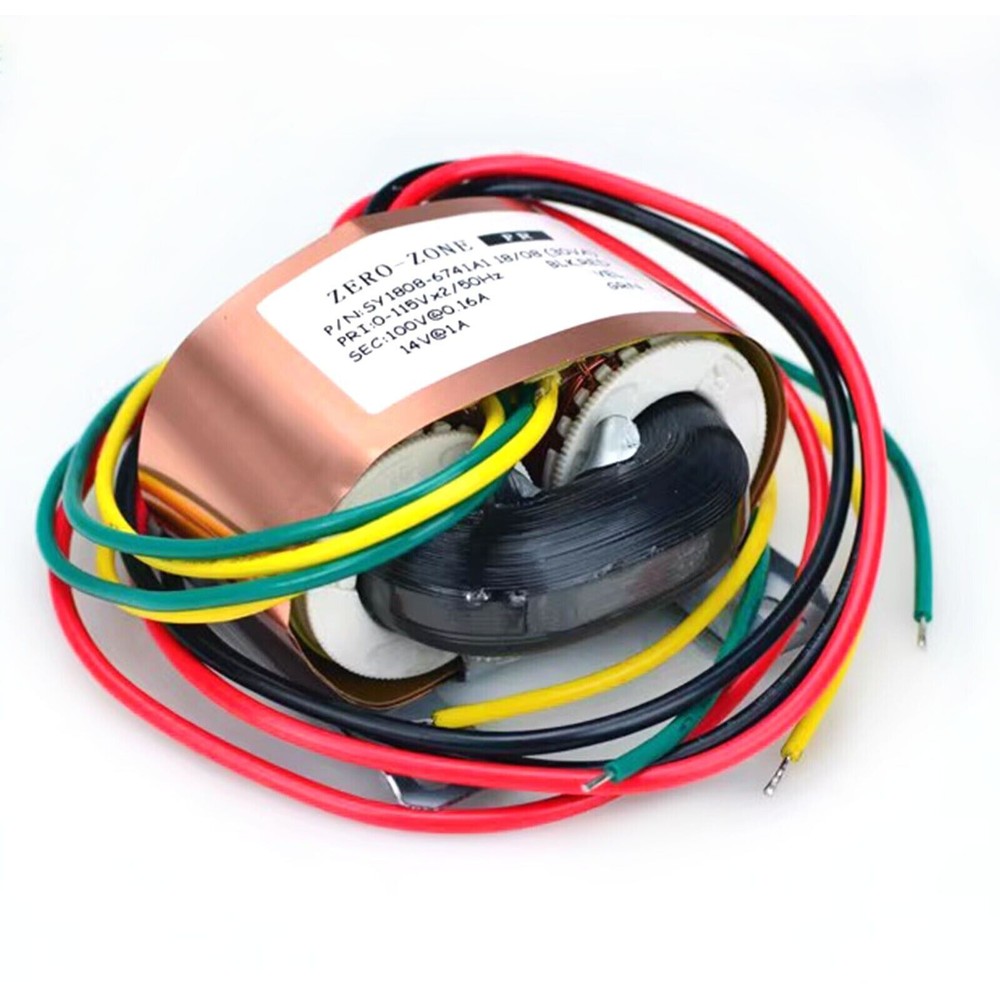 1pc Shure amplifier customized R-type transformer 100V + 14V (30VA)