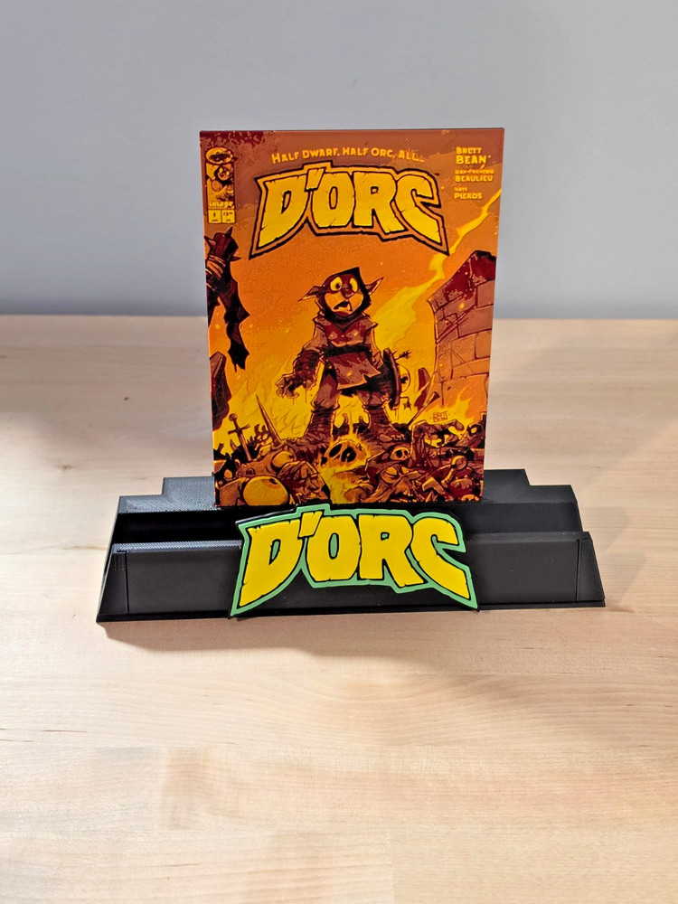 D'Orc Comic Book Display Stand for Graded CGC, CBCS, and Non-Graded Comics