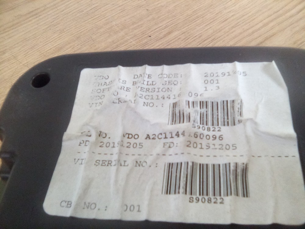 2016 Freightliner M2 Speedometer Instrument Cluster