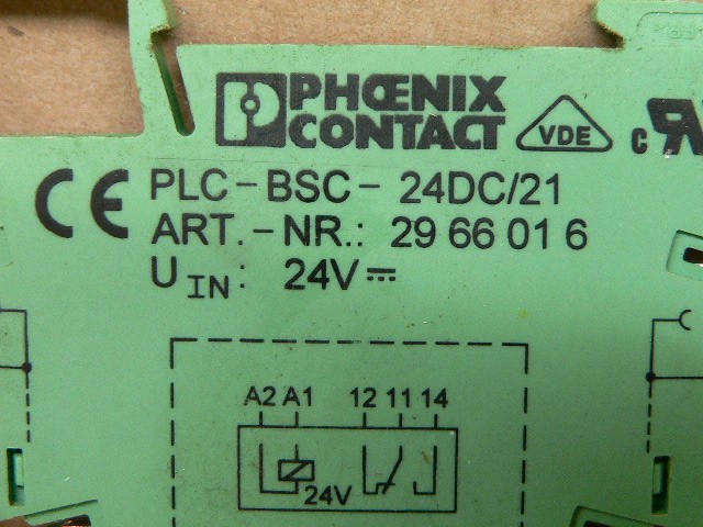 Phoenix Contact Plc-Bsc-24Dc/21 Terminal Block