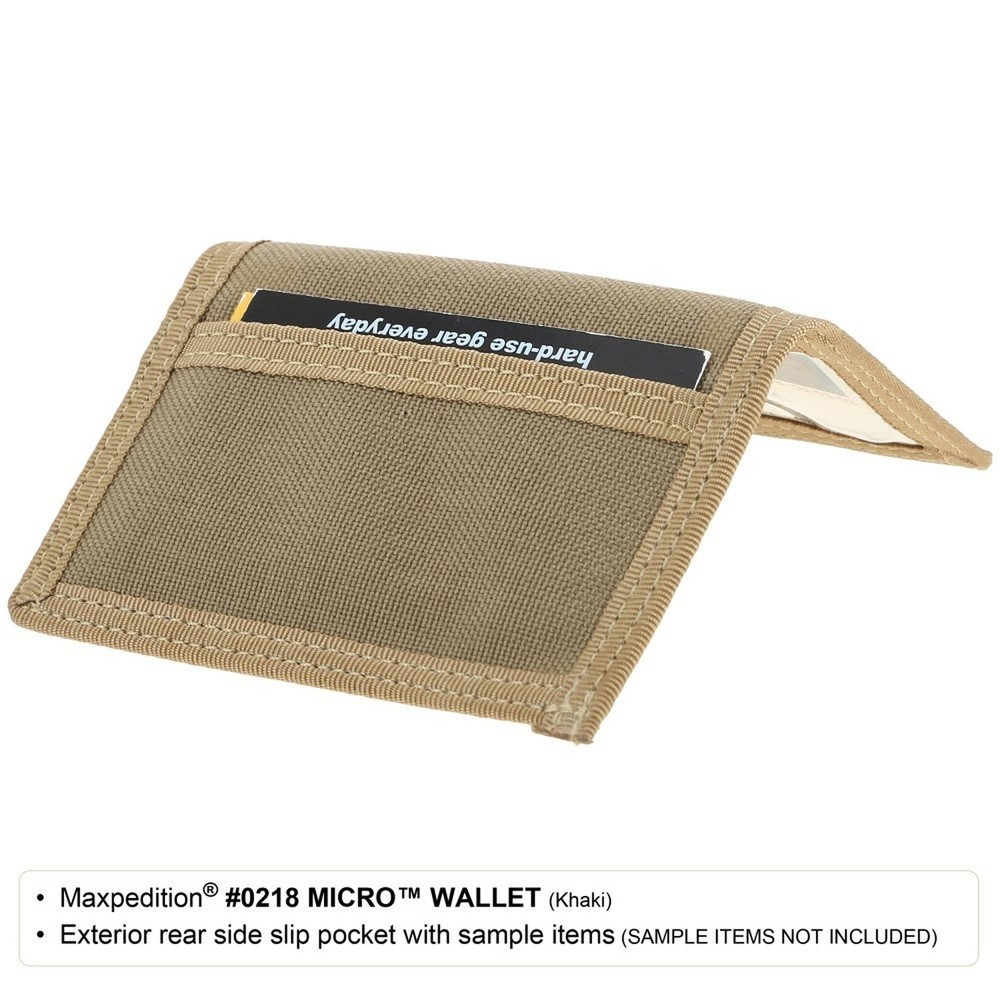 Maxpedition Gear Micro Wallet Black