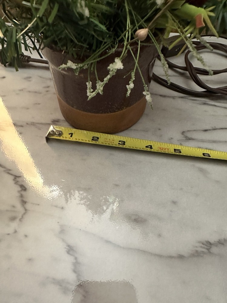 Seasonal Electric Plug In Candlestick Ceramic