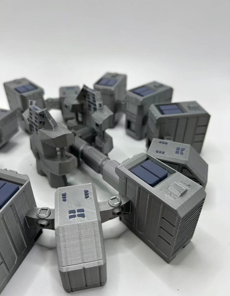 Interstellar Endurance Space Station Rotatable Model Ornament 3D Printed Gift