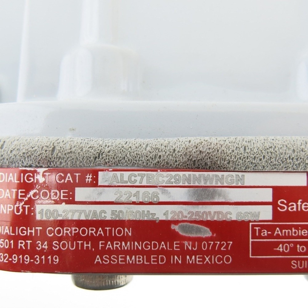Dialight ALC7BC26DNWNGN Led Area Light NEMA4X Explosion Proof