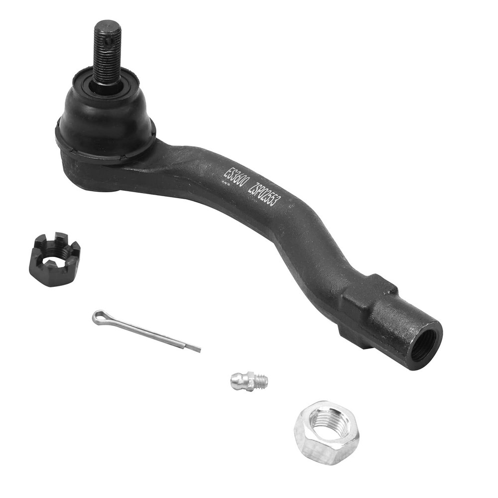 6pc Front Inner Outer Tie Rods & Boots Kit for 2001 2002 2003 Toyota Highlander