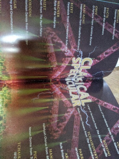 Classical Spectacular 2000 Souvenir Programme Birmingham NIA