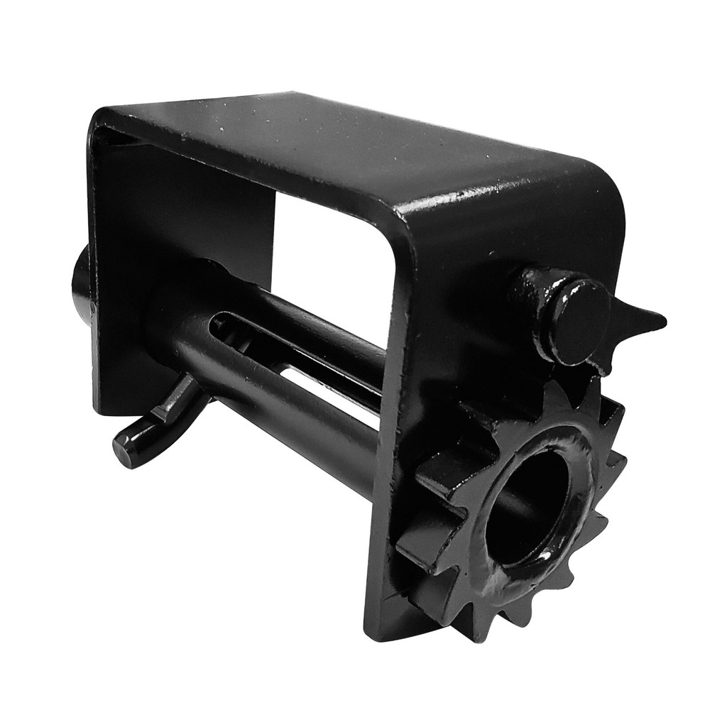1 Pack Combination Weld-On Winch Flatbed Trailer Winch for 2" - 4" Winch Strap