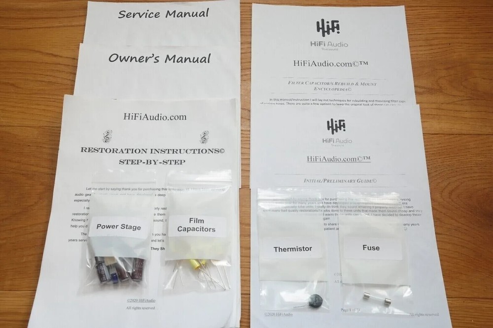 Hallicrafters 5R10A radio Restoration kit repair service recap capacitor rebuild