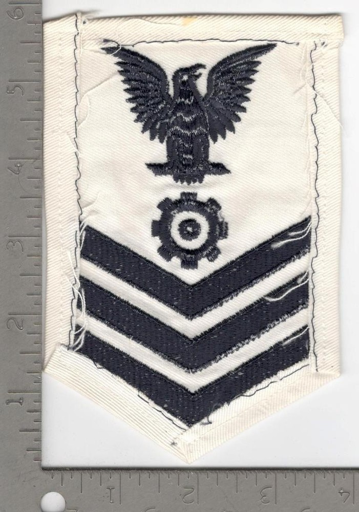US Navy 1st Class Engineman Rate Patch Inv# N1607