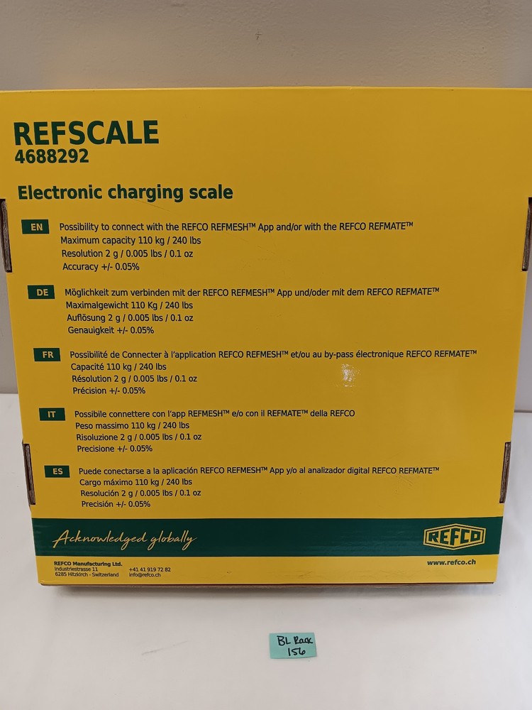 The electronic charging scale Refco REFSCALE 4688292