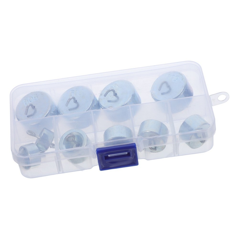 1 Set Hooked Calibration Weights: Total 300g Scale Calibration Weight- Physics