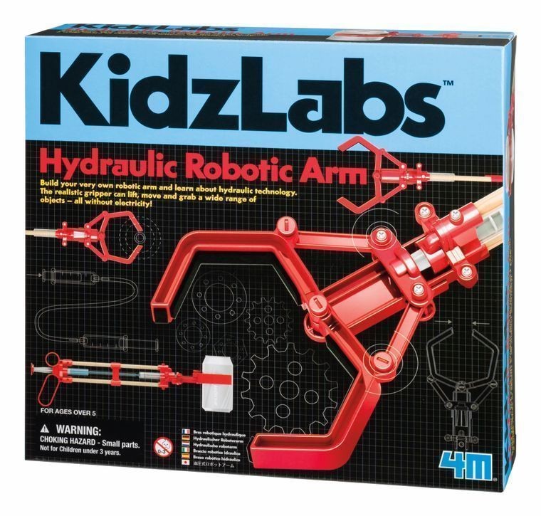 4M Hydraulic Robotic Arm STEM Science Kit 64625