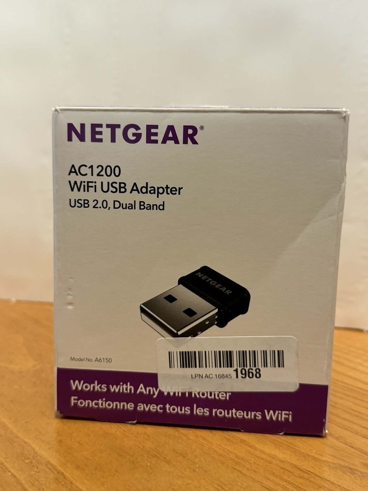 NETGEAR AC1200 Wi-Fi USB 2.0 Mini Adapter for Desktop PC