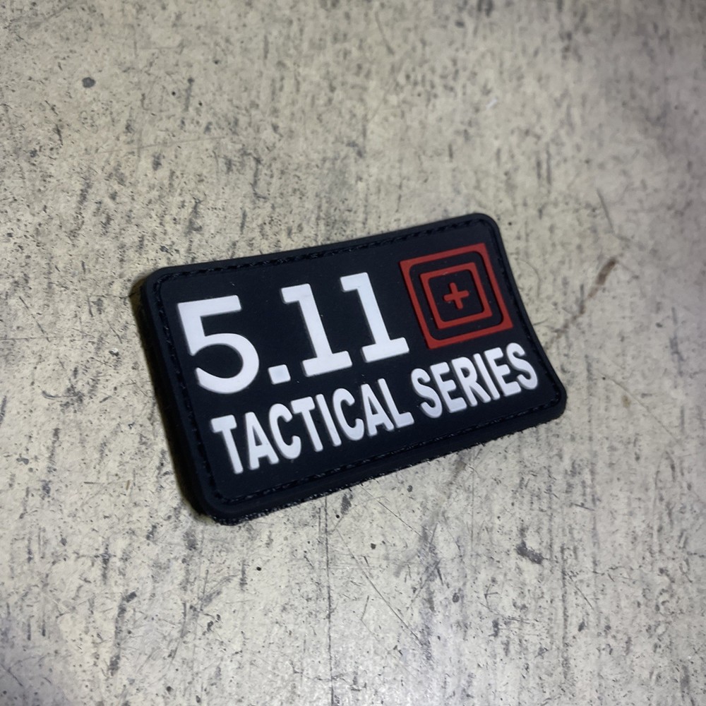 5.11 Tactical Series Bullseye Target Patch 3D PVC Hook And Loop Patch Badge EUC