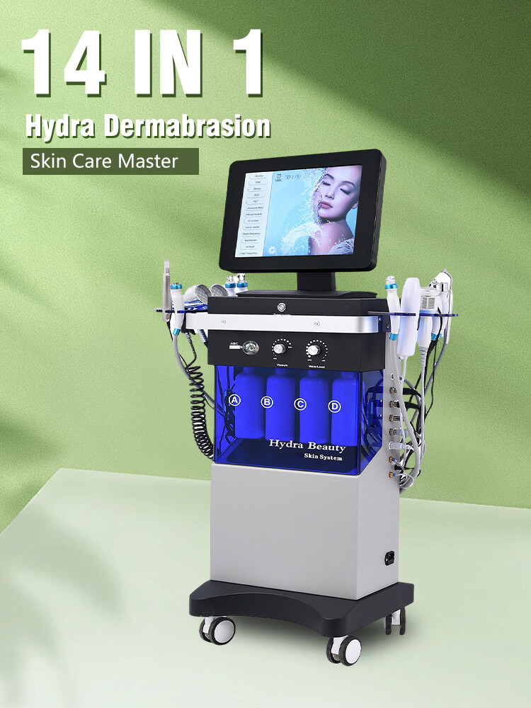 14in1 Hydra Spa Facial Beauty Machine Hydro Dermabrasion Skin Cleaning Face LijK