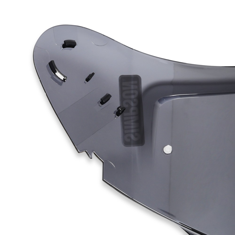 Simpson Motorcycle Helmet Replacement Shields - Dark Smoke - Ghost, Speed Bandit