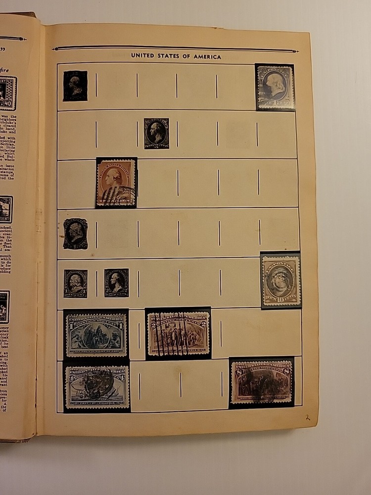 The Adventurer Album Postage Stamps Of The World