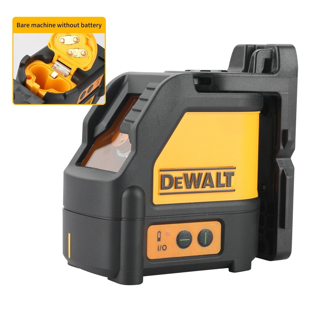DEWALT Laser Level 2-Line Cross Line Green Light Automatic Leveling High...