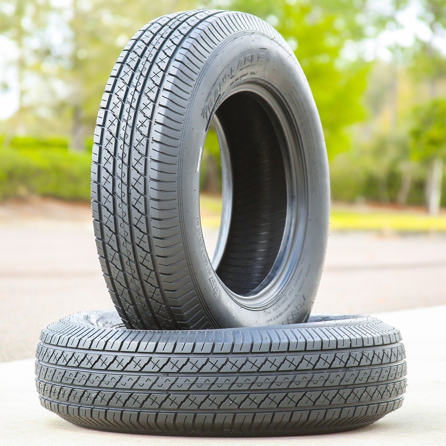 2 Tires Transeagle TE898 ST 205/75D14 Load C 6 Ply Trailer