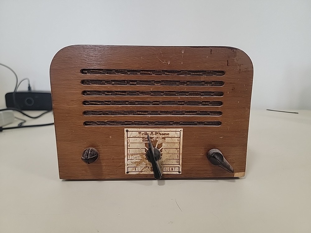 Vintage Talk-A-Phone Intercom Master Unit; Model KR-4010