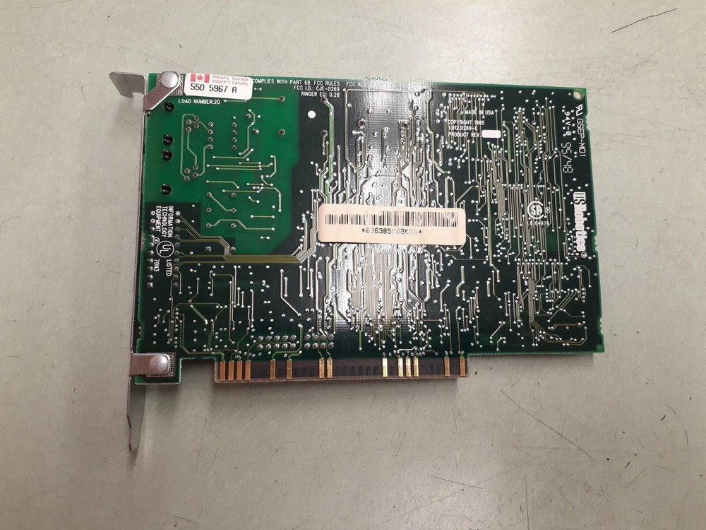 US ROBOTICS 1.012.0269-E ISA MODEM CARD