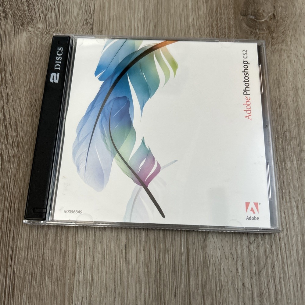 Adobe PhotoShop CS2 Upgrade Mac OS w/ Training Video & User Guide Mint Discs