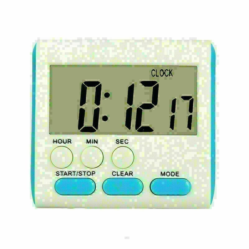 Kitchen Electronic Countdown Timer English 24 Hours Digital Reminder Clock