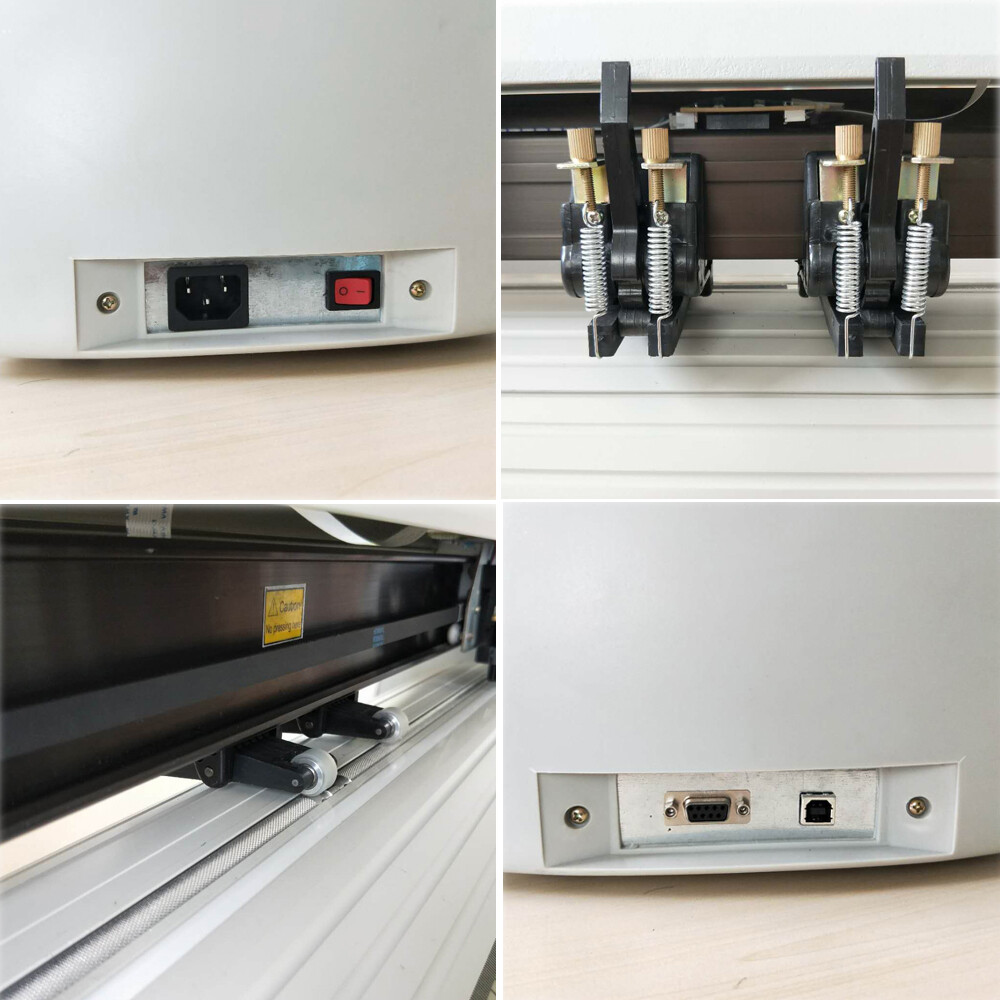 48" Vinyl Sign Cutter Contour Cut Function Sign Stickers Cutter Plotter Machine