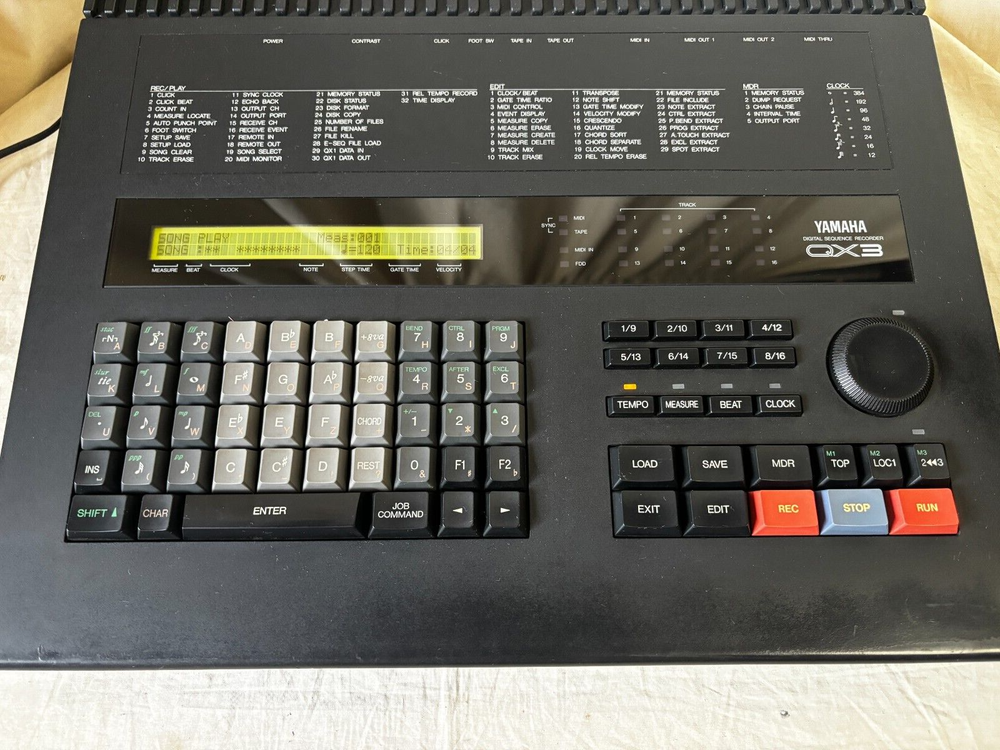 Yamaha QX3 Digital sequence recorder