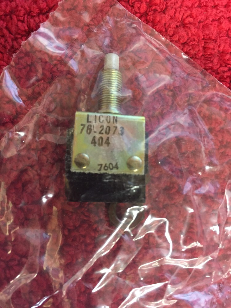 76-2073 LICON PUSH BUTTON SWITCH