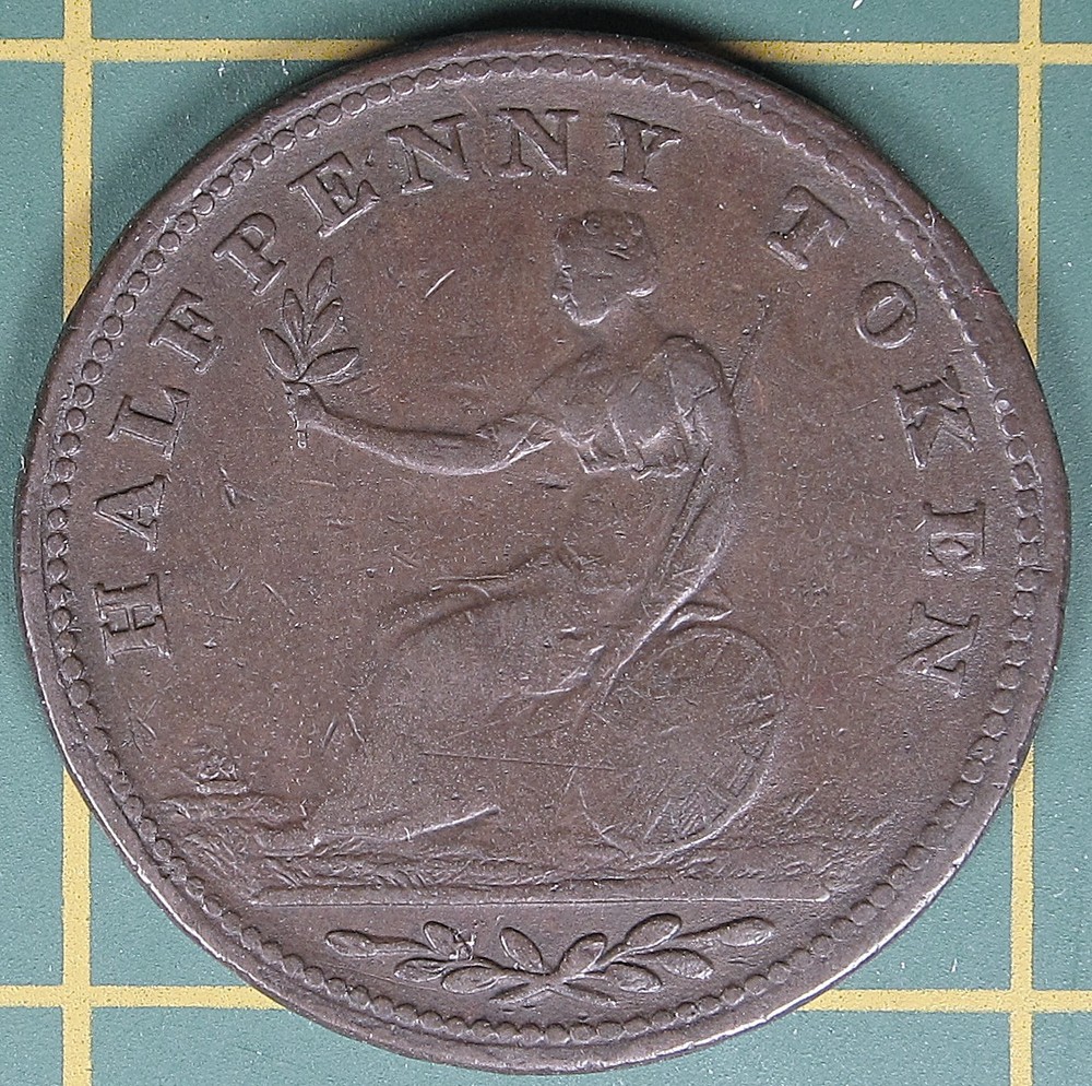 Lower Canada Un Sou token LC-49A2