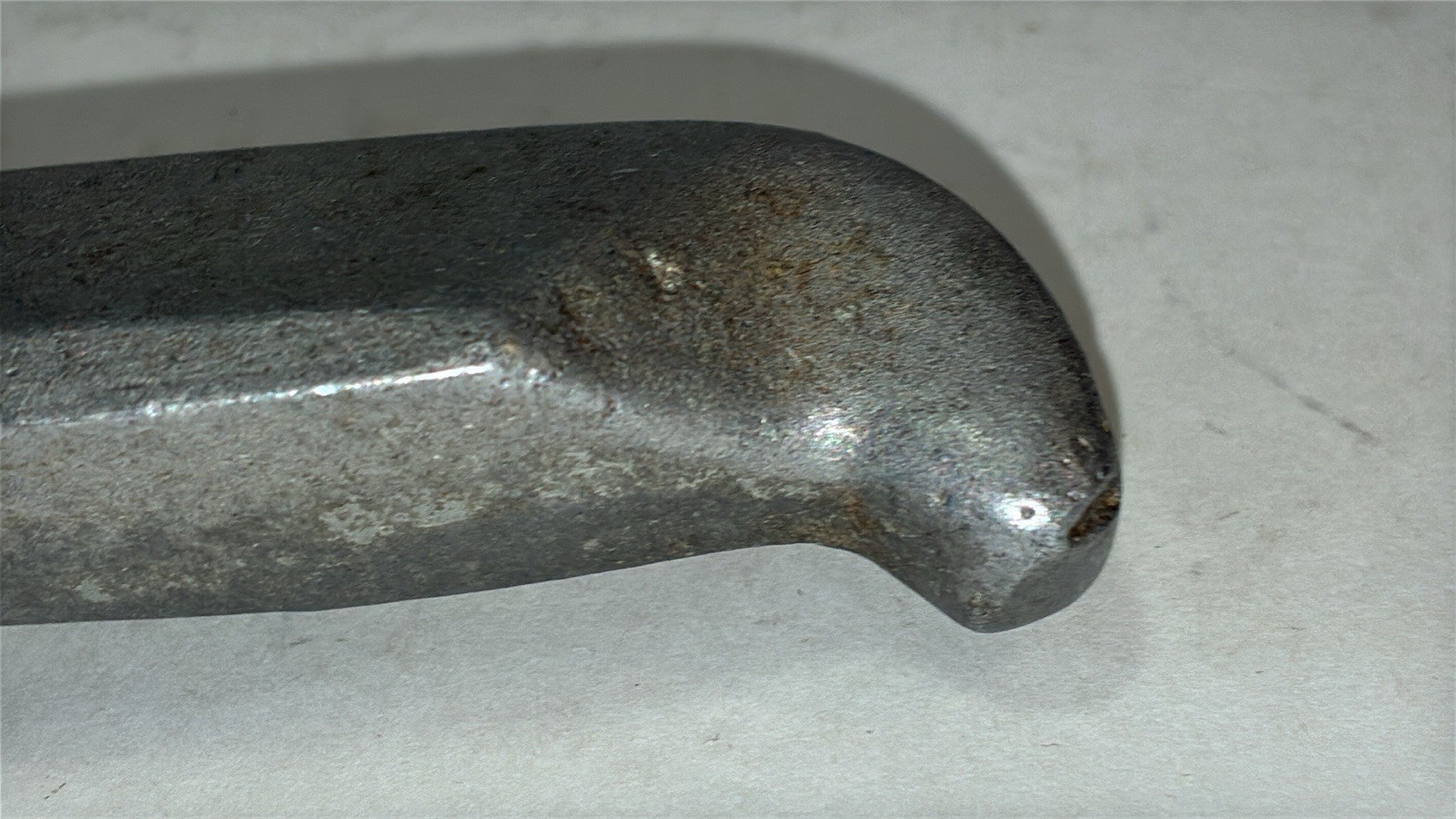 Ideal Products Inc. Ideal’s Silver FIST FITTER Fixed Blade Knife Japan 4" Blade