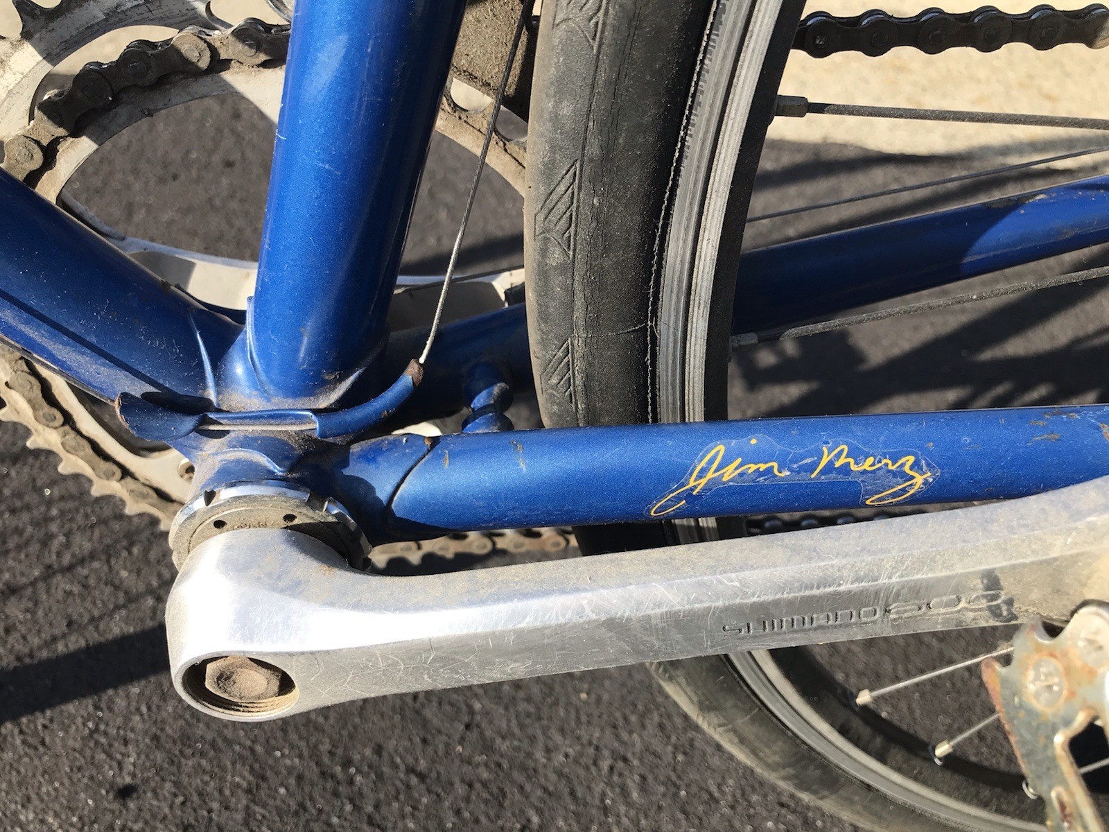 Vintage Specialized Allez SE Jim Merz Edition Lugged Steel Racing Bicycle Bike