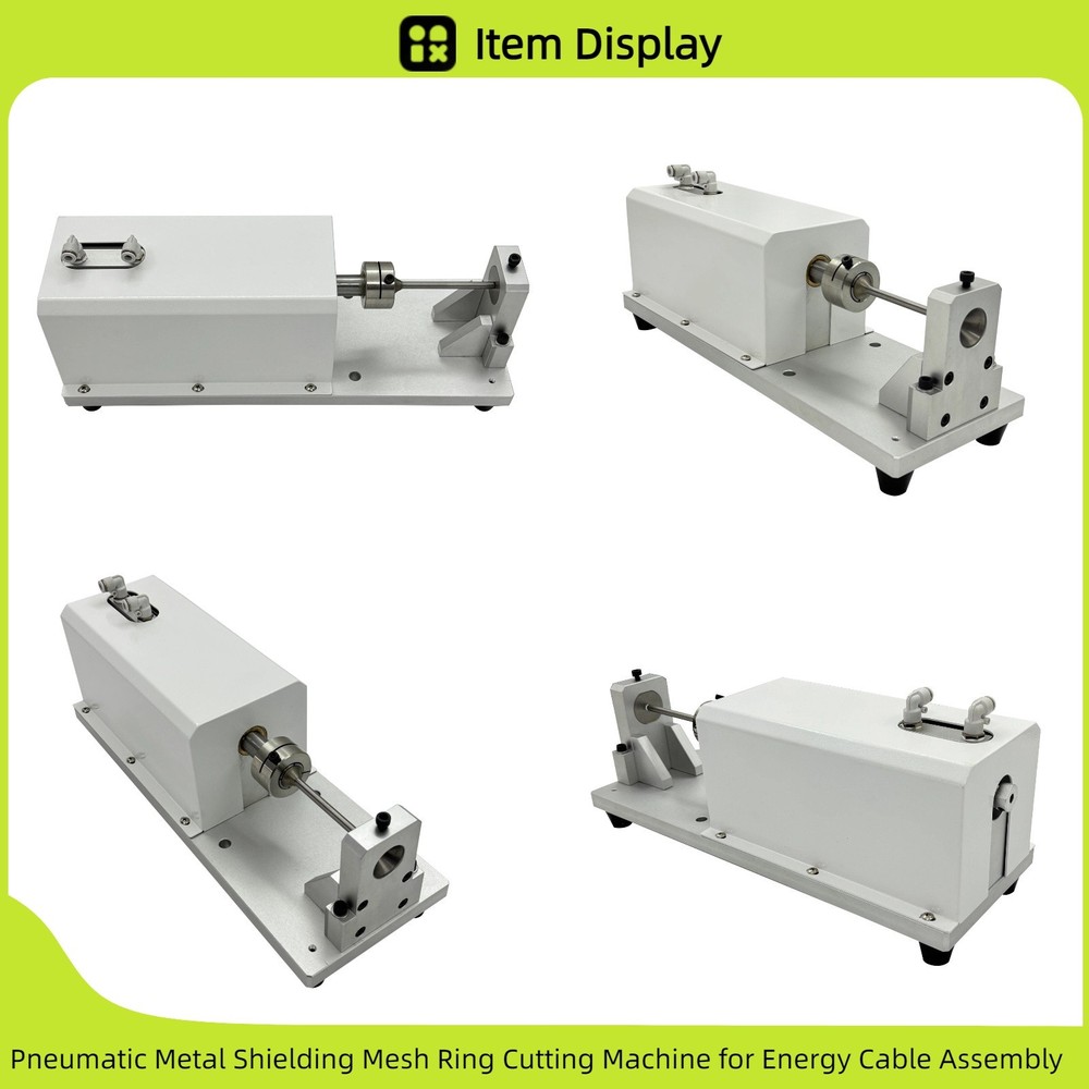 Pneumatic Metal Shielding Mesh Ring Cutting Machine Cable Cutter JH-1190B