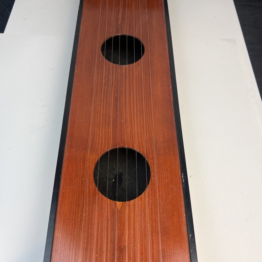 Home Made Koto Like Box Instrument 8 Adjustable Strings