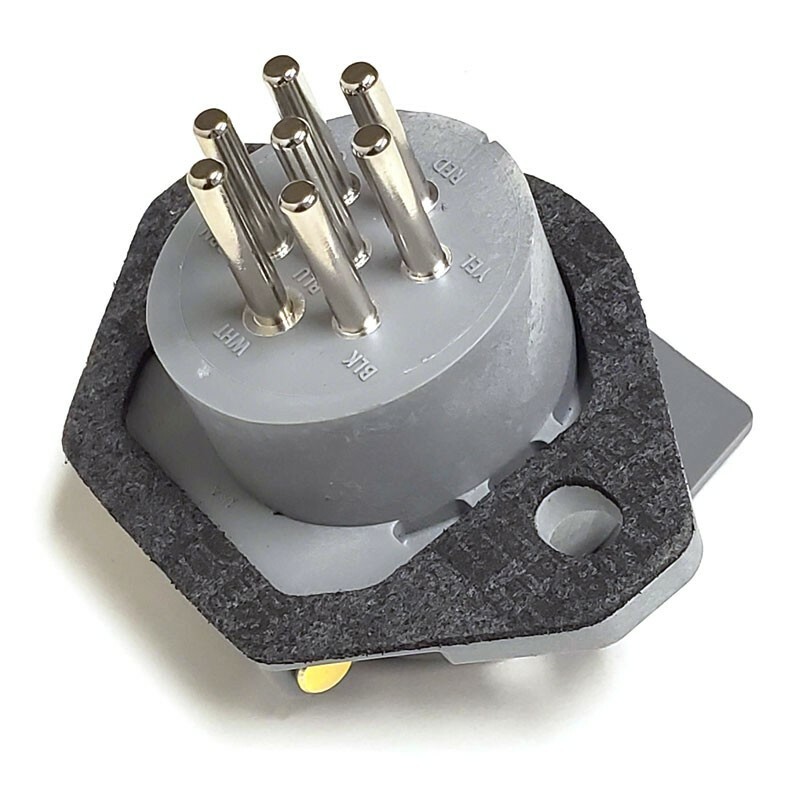 Tramec 38501 Nylon 7-Way Smart Box Solid Pins Receptacle Socket Replacement