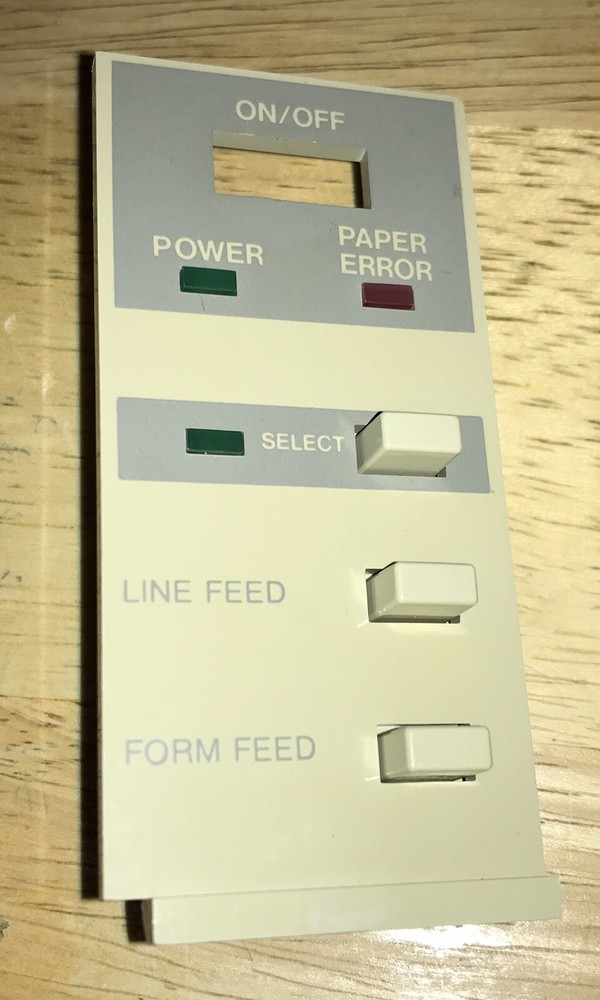 1983 Apple ImageWriter I Printer Original Replacement POWER LIGHT Part, Nice!