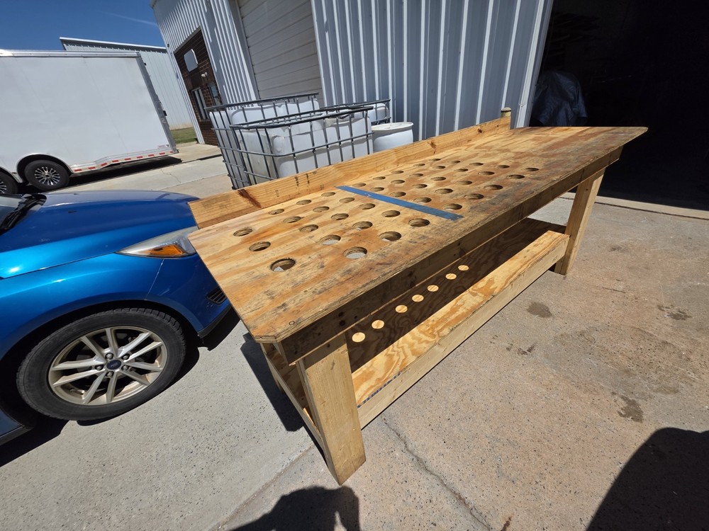 Woodworking / Machinist Workbench – Custom Top