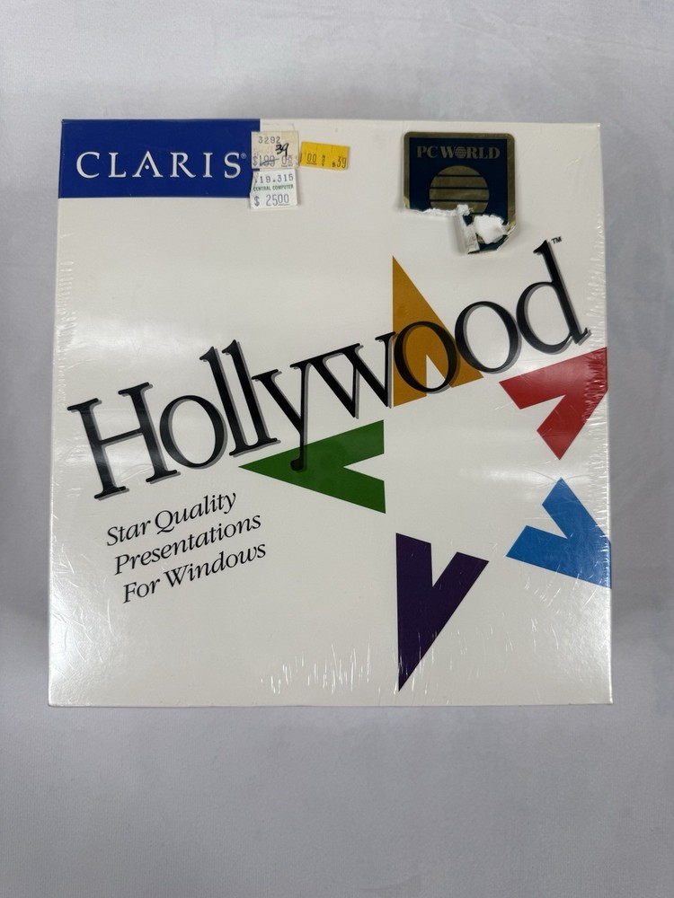 Claris Hollywood – Presentation Software for Windows (circa 1991)